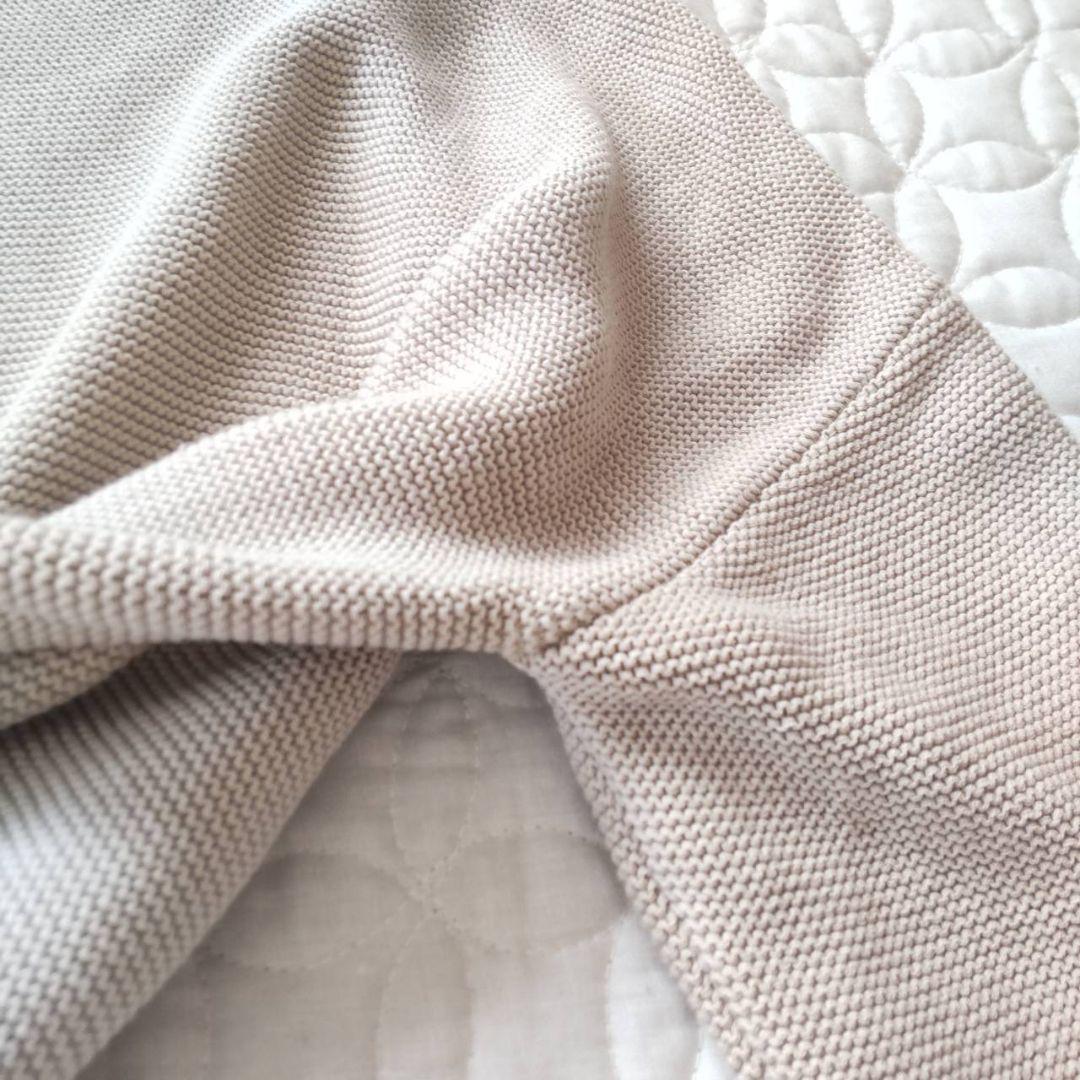 美品✨アパルトモン ドゥーズィエムクラス コットン ニットプルオーバー ベージュ