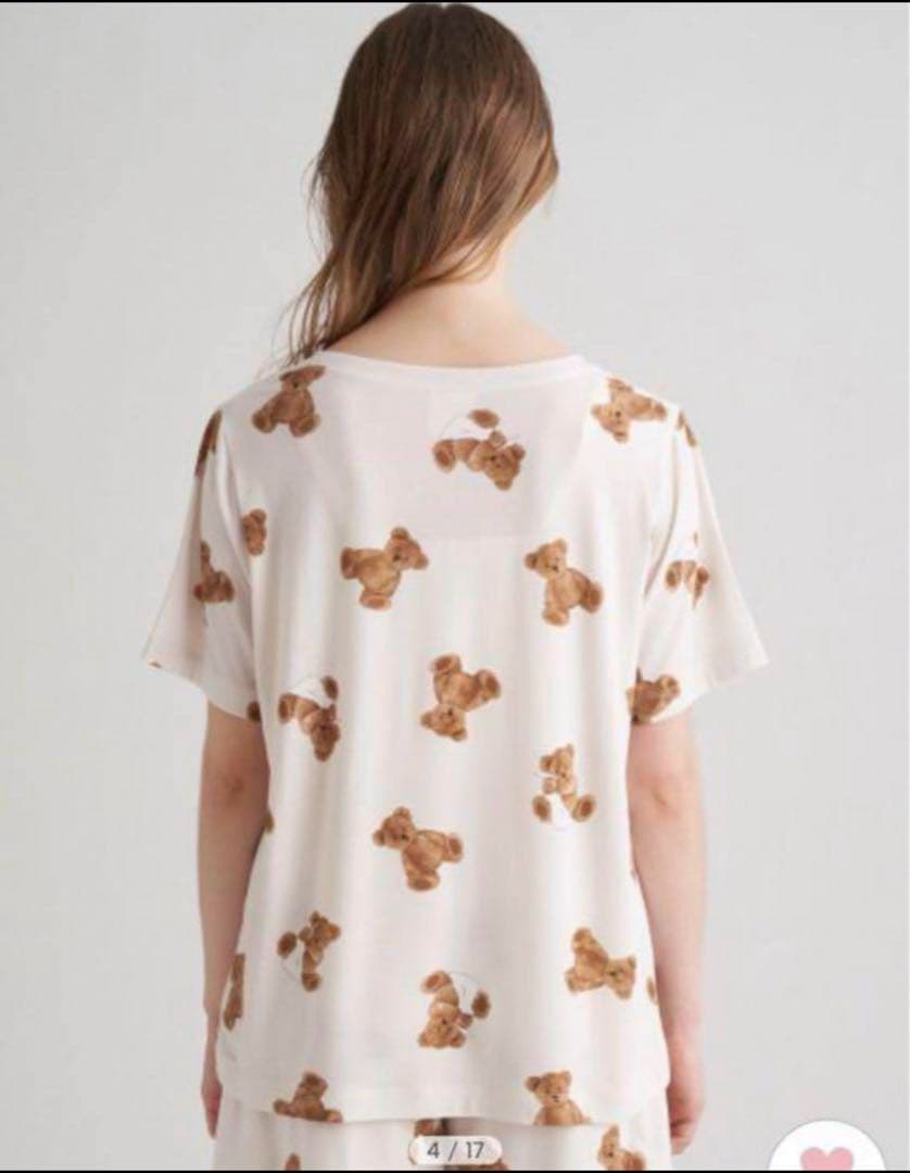 【新品未使用】gelato pique ベアモチーフTシャツ＆ショーパンセット