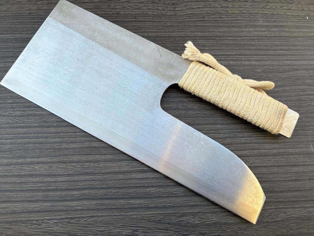 豊蔵 会津中村商店 そば切り包丁 麺切り 300mm