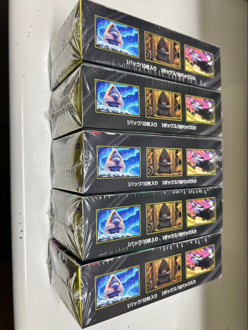シュリンク付きポケモンカードMEGA ハイクラスパック ドリーム ex 5BOX