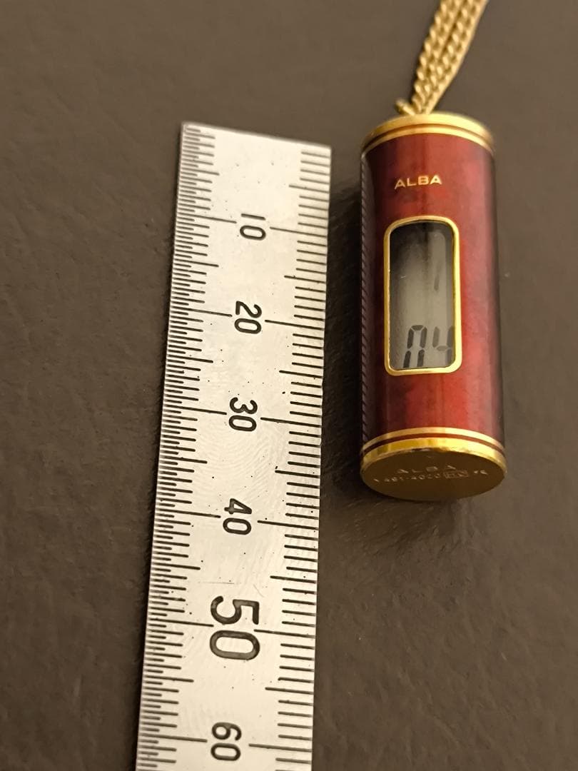 ヴィンテージ SEIKO ALBA デジタル　ペンダントウォッチ