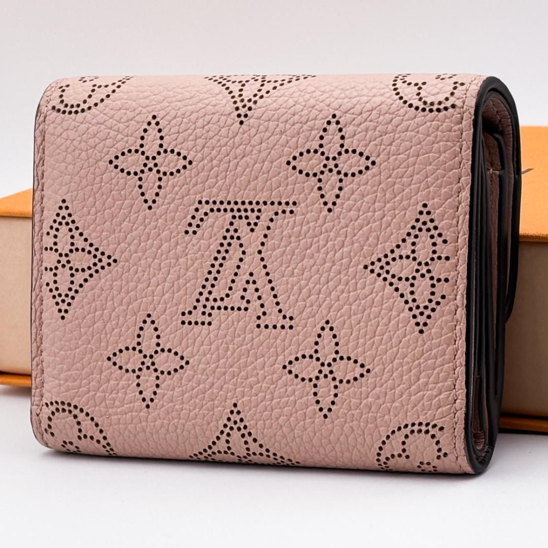 【超美品】ICタグ ルイヴィトン マヒナ ポルトフォイユ イリスXS 折り財布