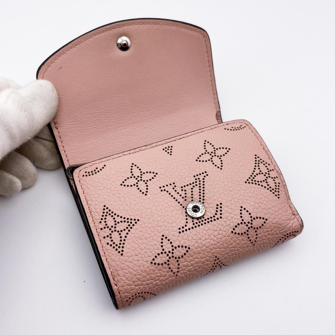 【超美品】ICタグ ルイヴィトン マヒナ ポルトフォイユ イリスXS 折り財布