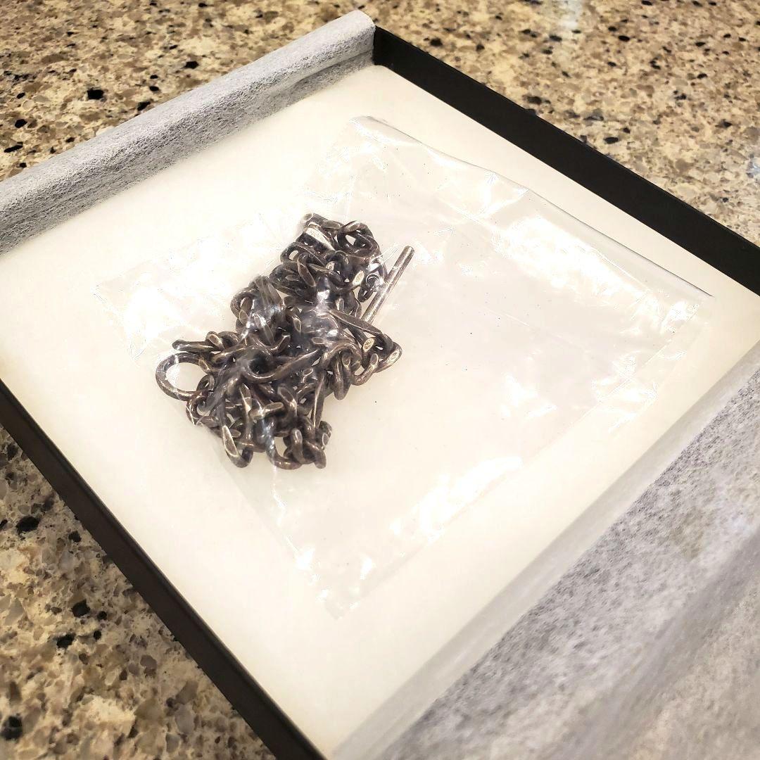 PRY プライ アンティーク シルバー チェーン ネックレス