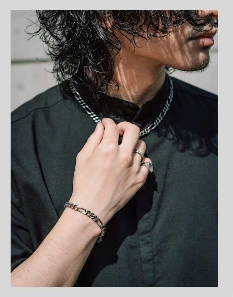 PRY プライ アンティーク シルバー チェーン ネックレス