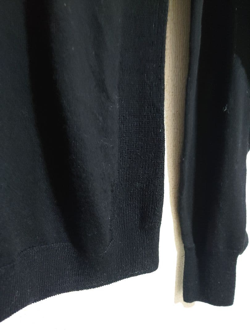 YONFAフラッシータートルニット　ブラック