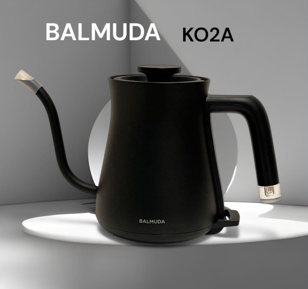 【未使用に近い】BALMUDA バルミューダ　電気ケトル　ブラック　0.6L