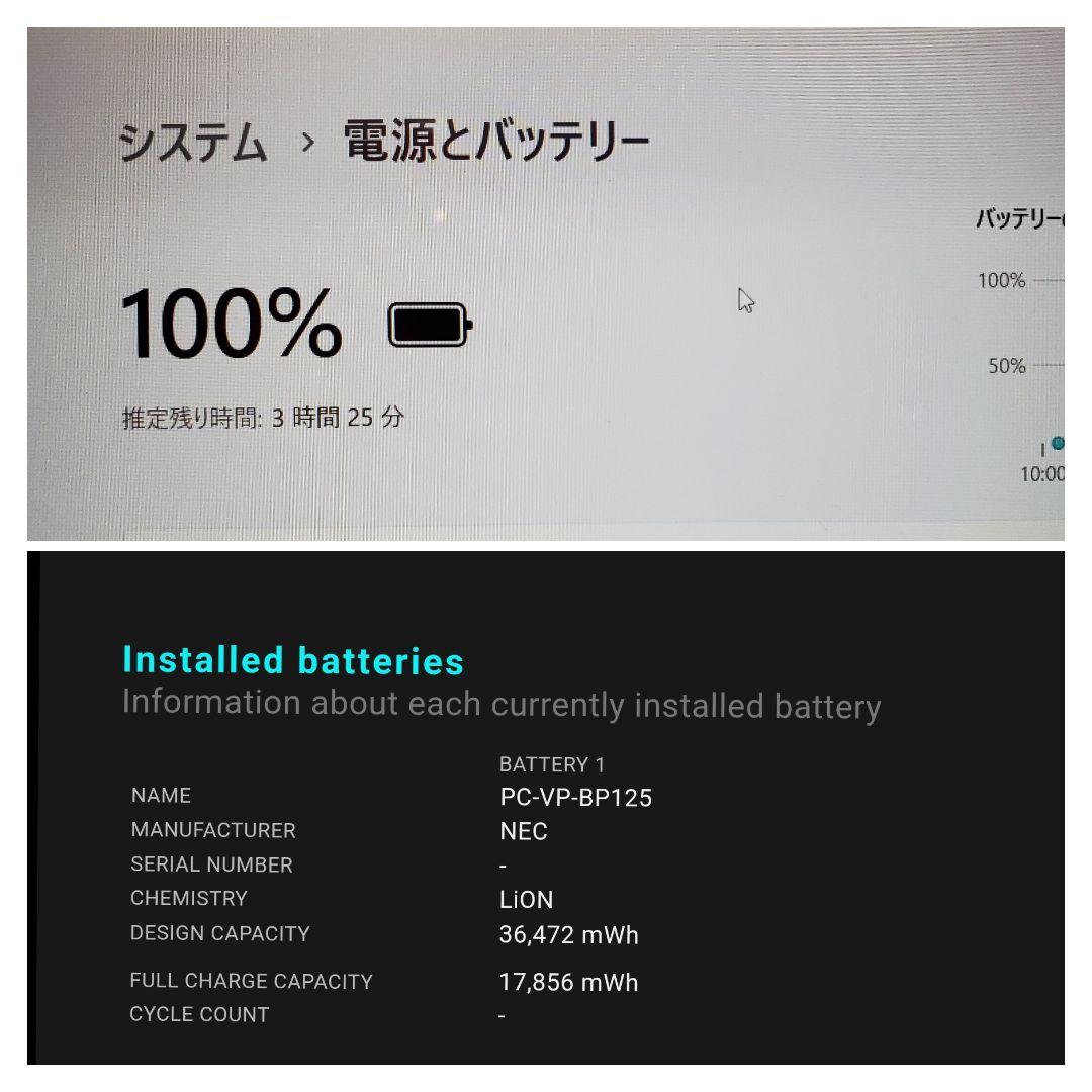 【送料無料】NEC VKT12S-4 windows11 Office2019