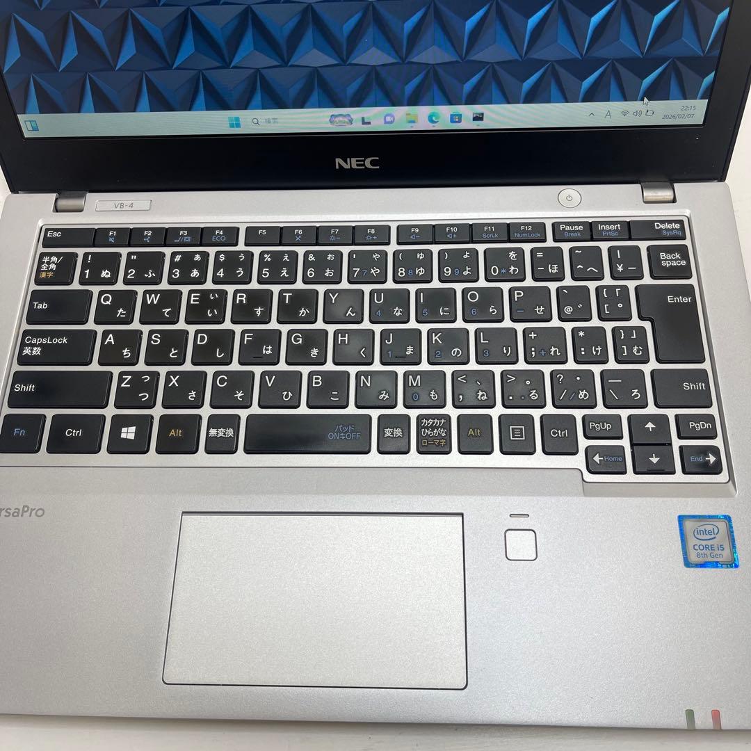 NEC VersaPro VB-4 i5-8250U 8GB office付き