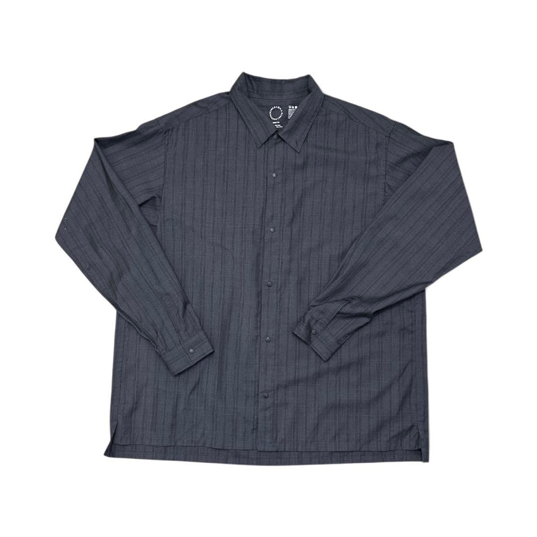 山と道　メリノシャツ　XL