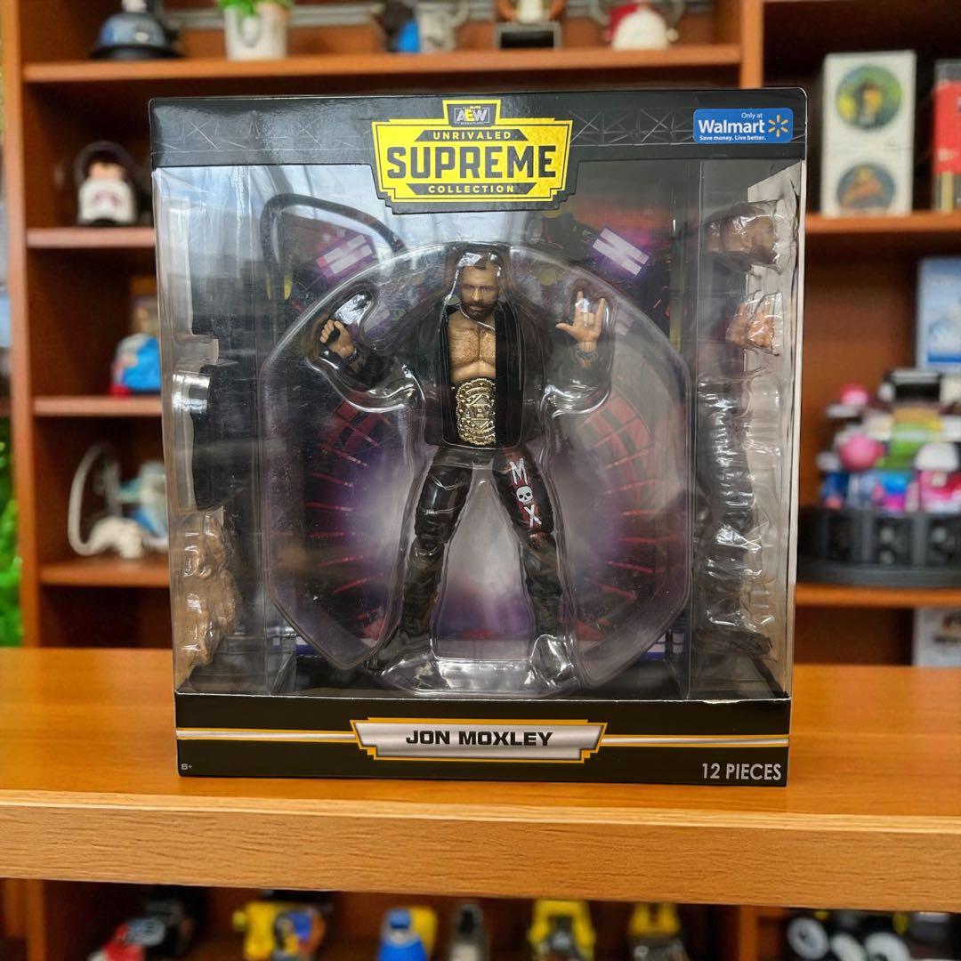 ★未開封 AEW Supreme ジョンモクスリー フィギュア ウォルマート限定
