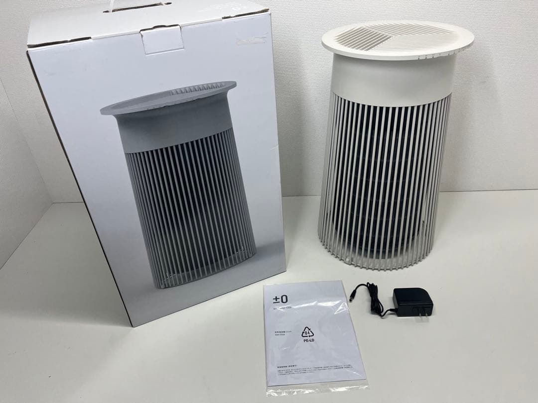 XQH-C030(W) ホワイト C030 空気清浄機 プラスマイナスゼロ ±0
