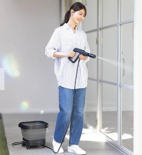 コードレス高圧洗浄機　アクアインパクト