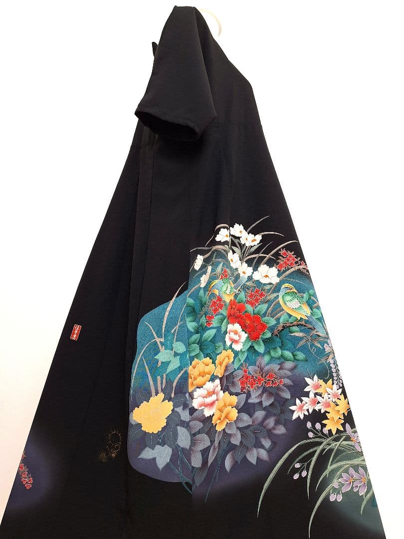 着物リメイクワンピース3690