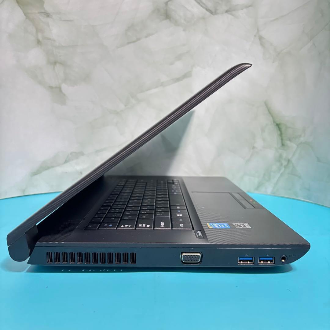 Core i5＆爆速SSD【オフィス付】東芝ノートPC★バッテリー〇★動作良好★