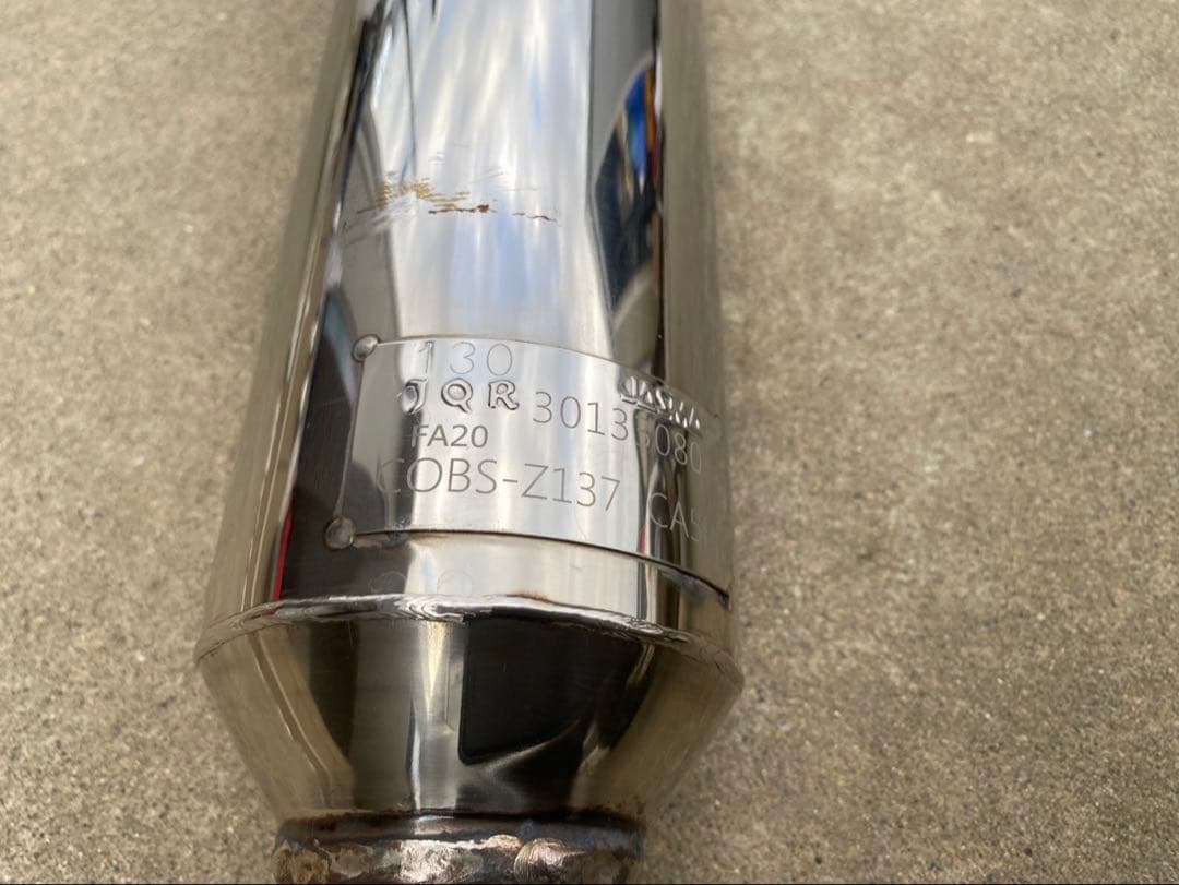 86 BRZ ロッソモデロ　COLBASSO ZEEK Ti マフラー