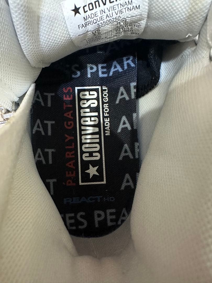 ゴルフシューズ　コンバース　パーリーゲイツ