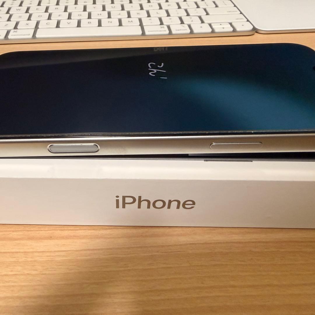 美品 iPhone 16 Pro Max シルバー おまけ付き（ガラスフィルム）