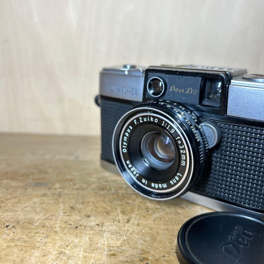 Olympus-Pen Pen D2 露出計作動　完動極美品