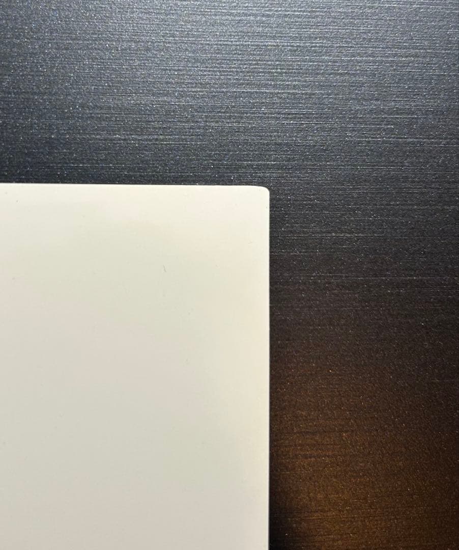 【希少】遊戯王　エラーカード プリントエラー（真っ白　白紙）銀シール付き