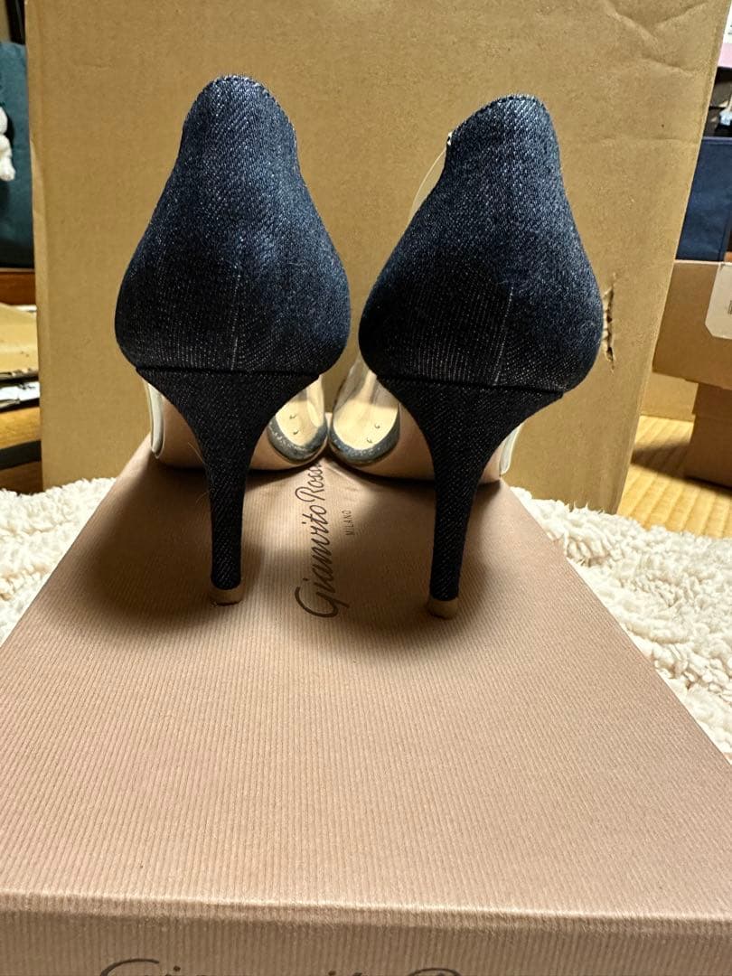 【値下】Gianvito Rossi レオパード柄 ハイヒール　39