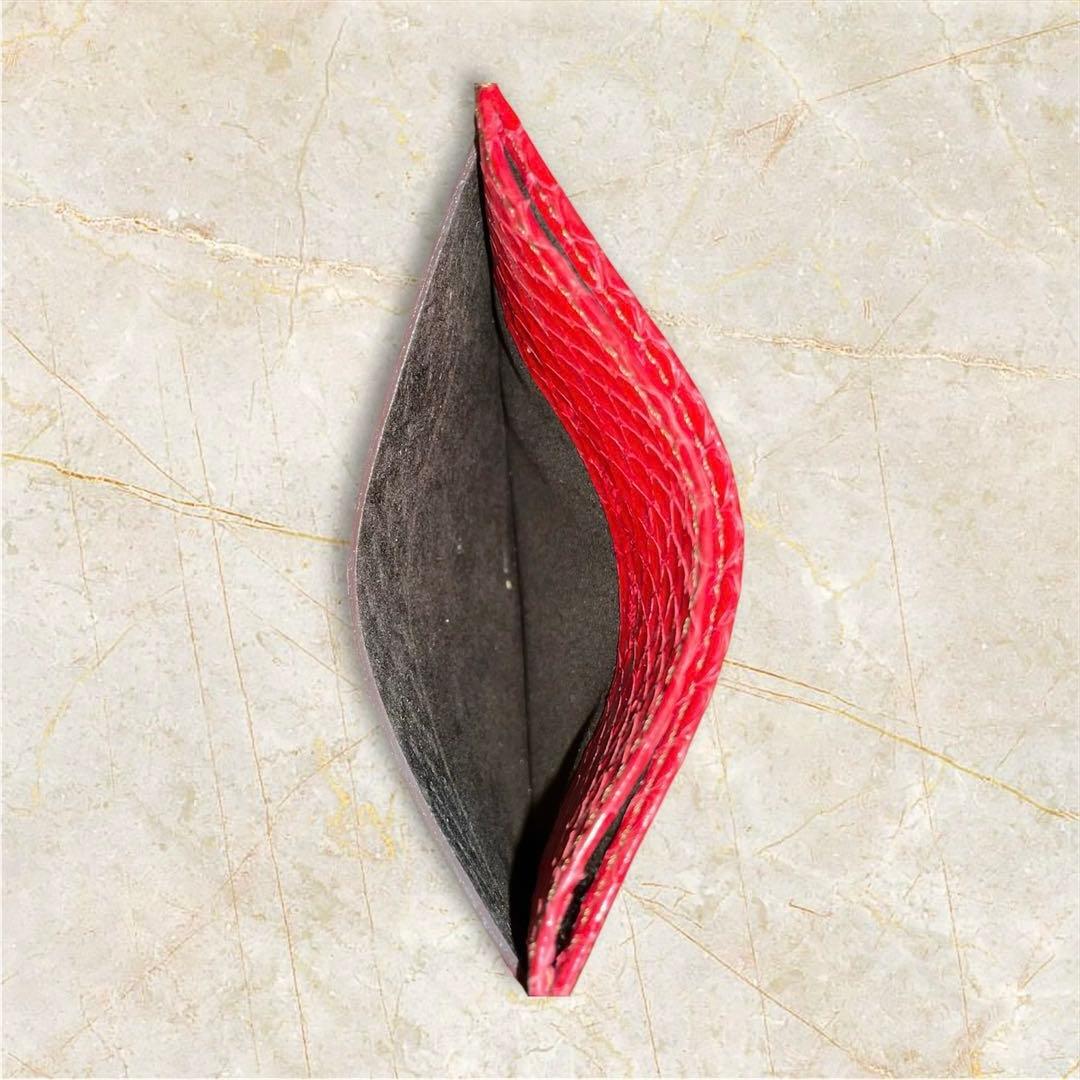 美品　カルティエ　Cartier　カードケース　名刺入れ　パイソンレザー