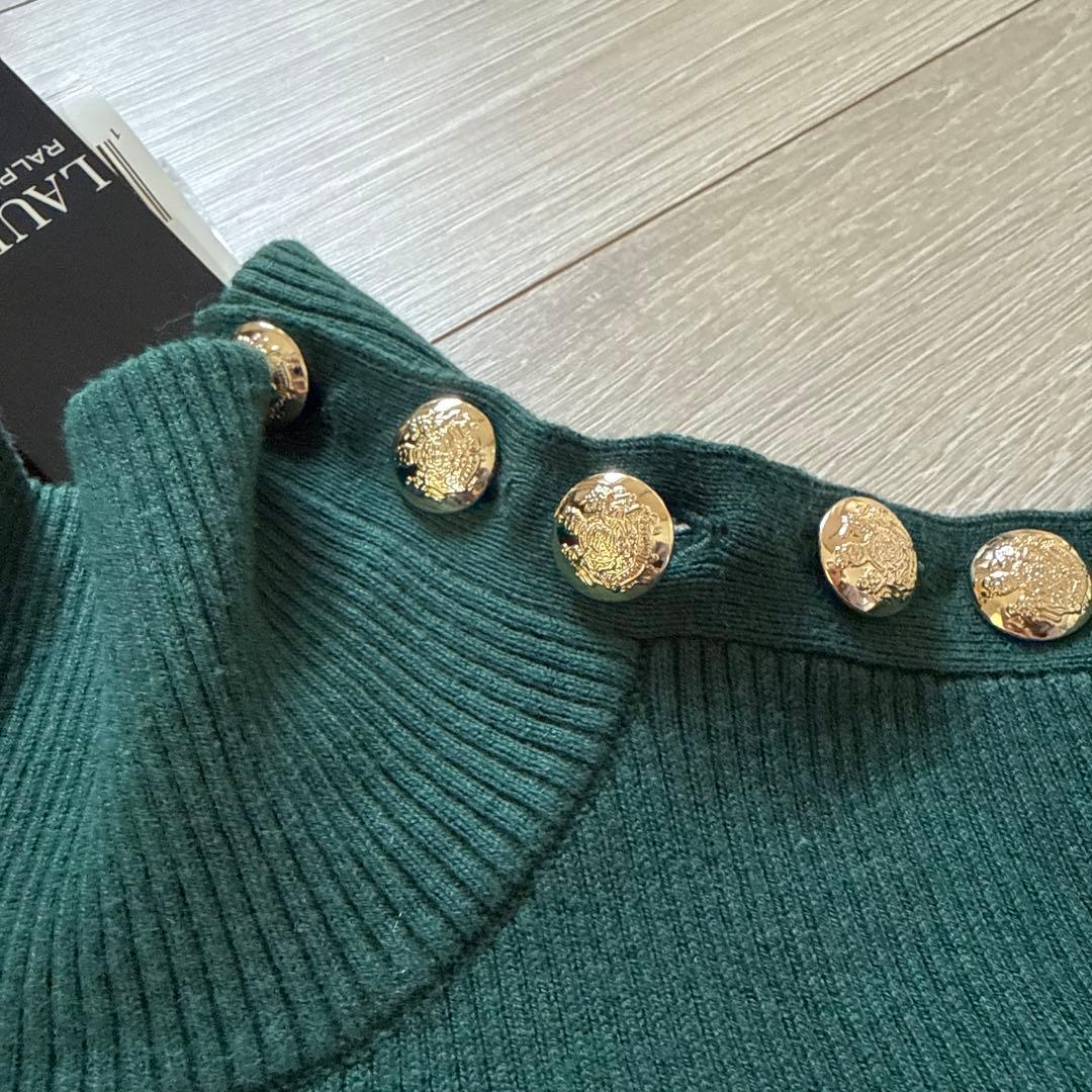 LAUREN Ralph Lauren♡深いグリーン♡ ニット♡新品タグ付