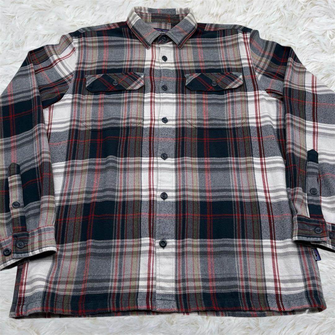 パタゴニア オーガニック コットン フランネルシャツ チェック 53947 M