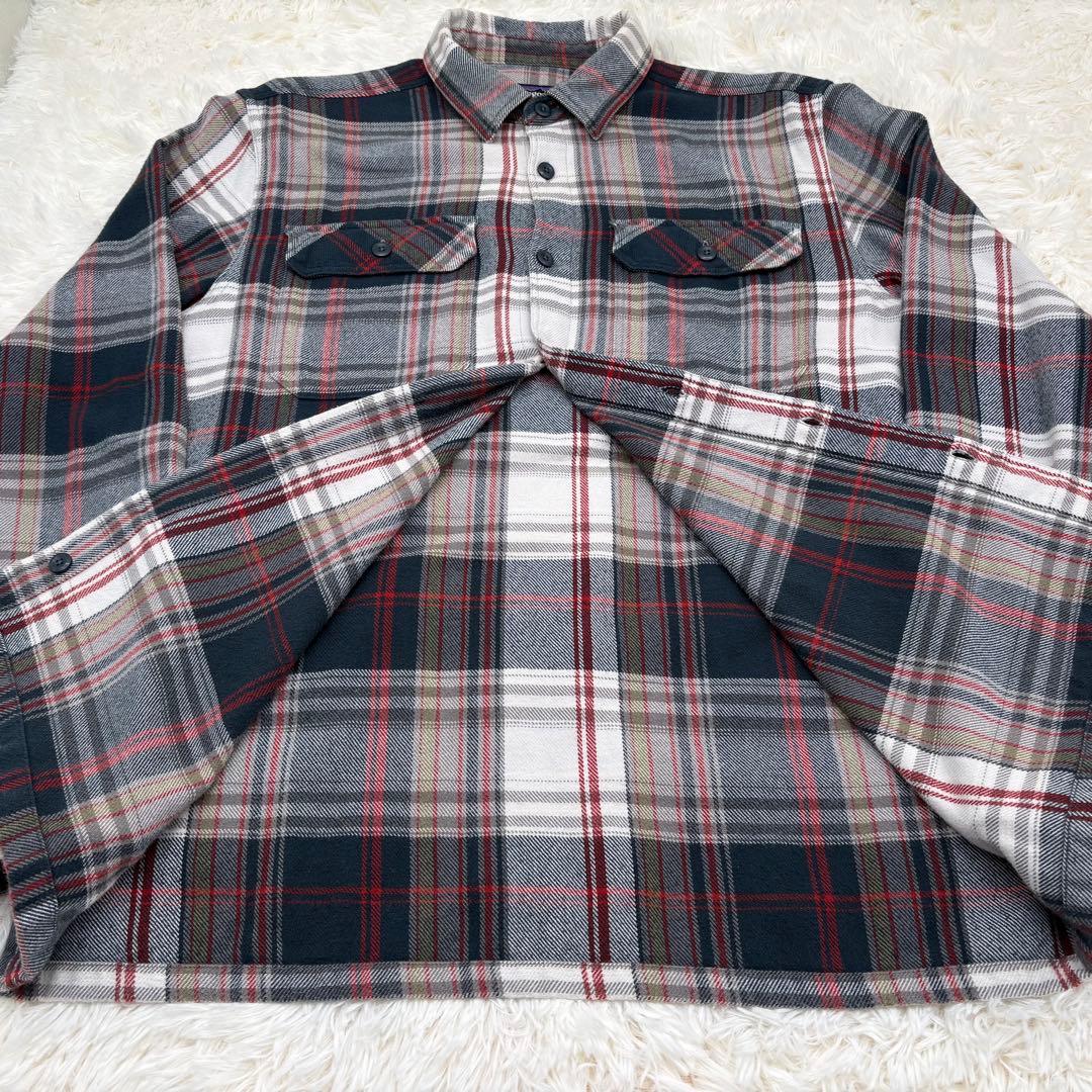 パタゴニア オーガニック コットン フランネルシャツ チェック 53947 M