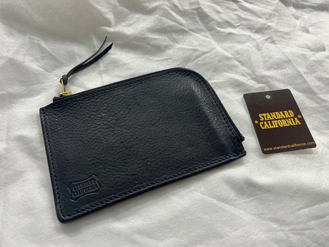 スタンダードカリフォルニア BUTTON WORKS × SDレザー ウォレット