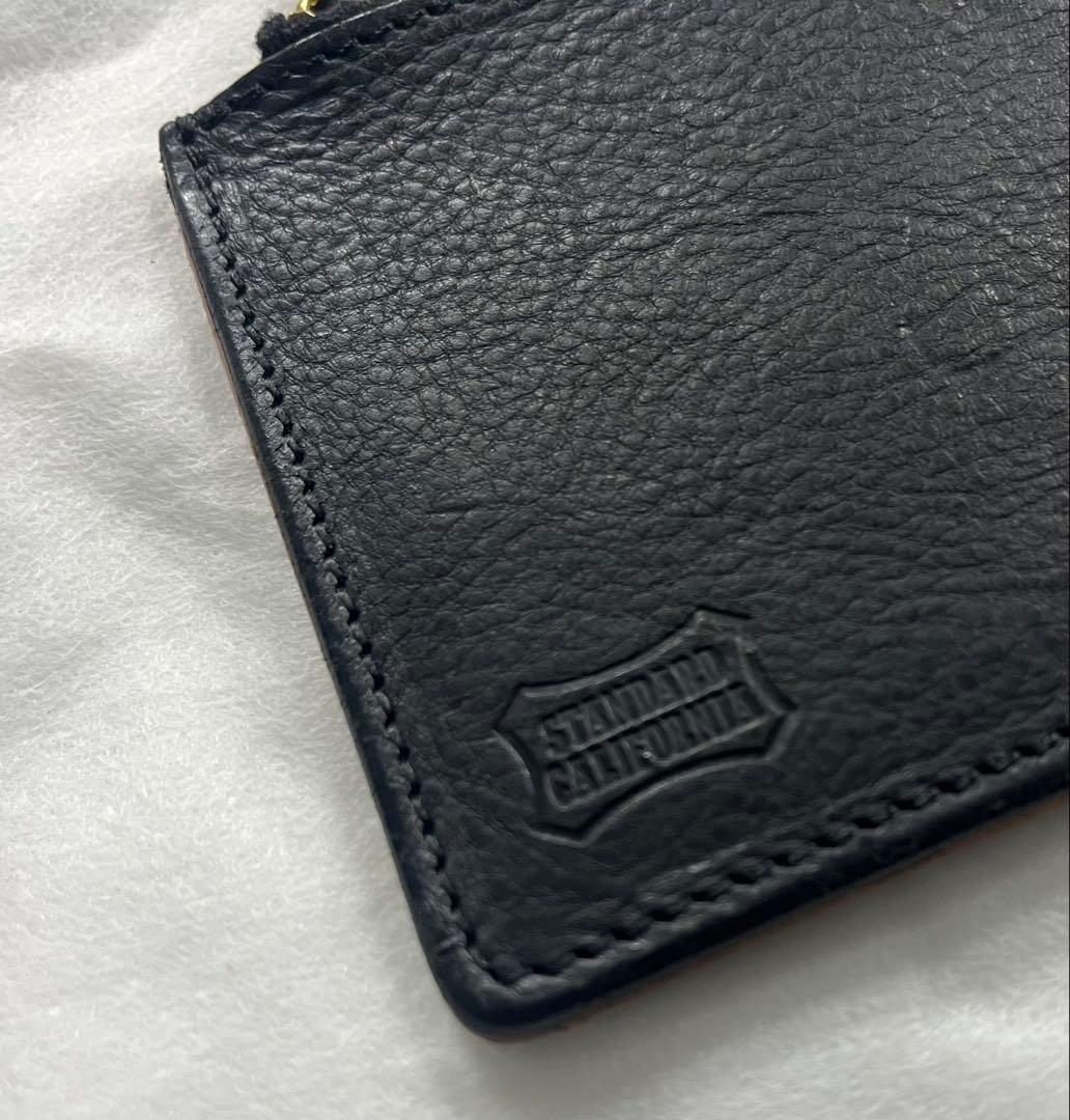 スタンダードカリフォルニア BUTTON WORKS × SDレザー ウォレット
