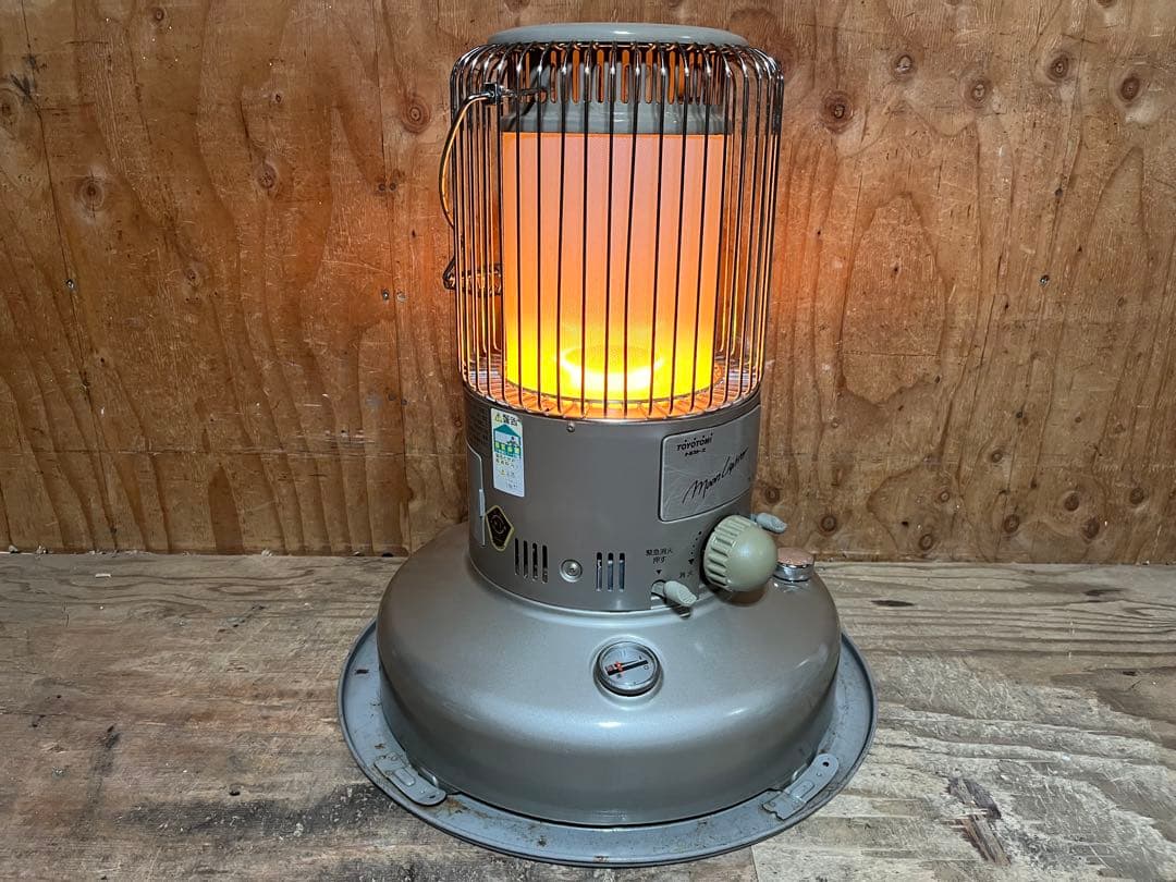 芯乾燥済 ムーンライター ML-21 石油ストーブ 分解メンテナンス済 03年製