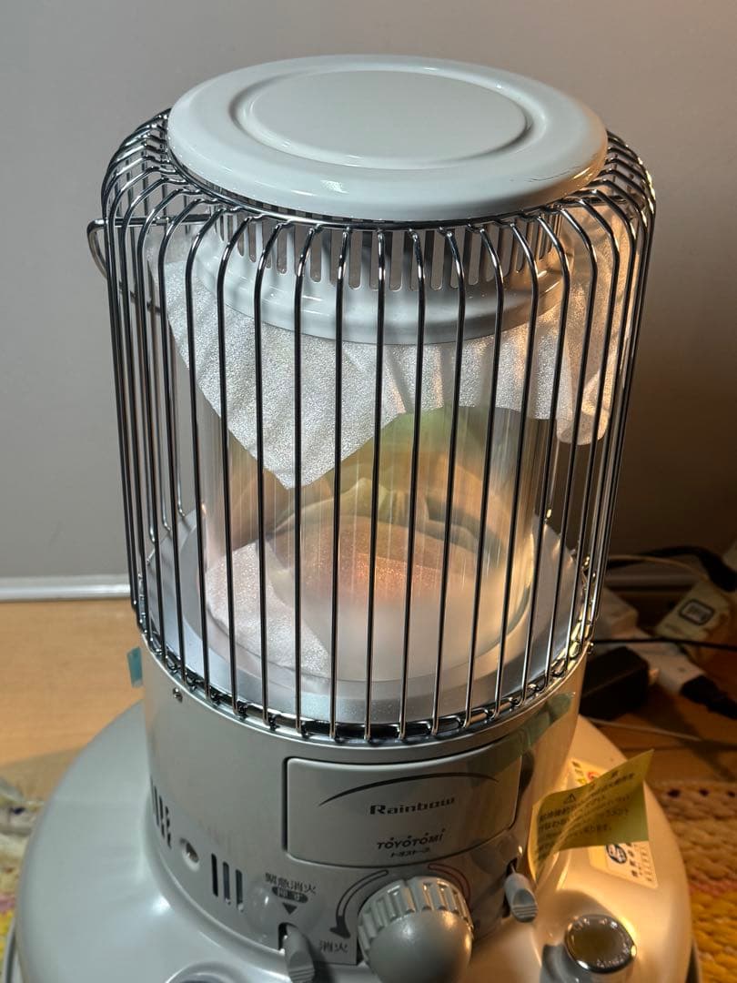 TOYOTOMI RB-25D 石油ストーブ ホワイト（未使用）