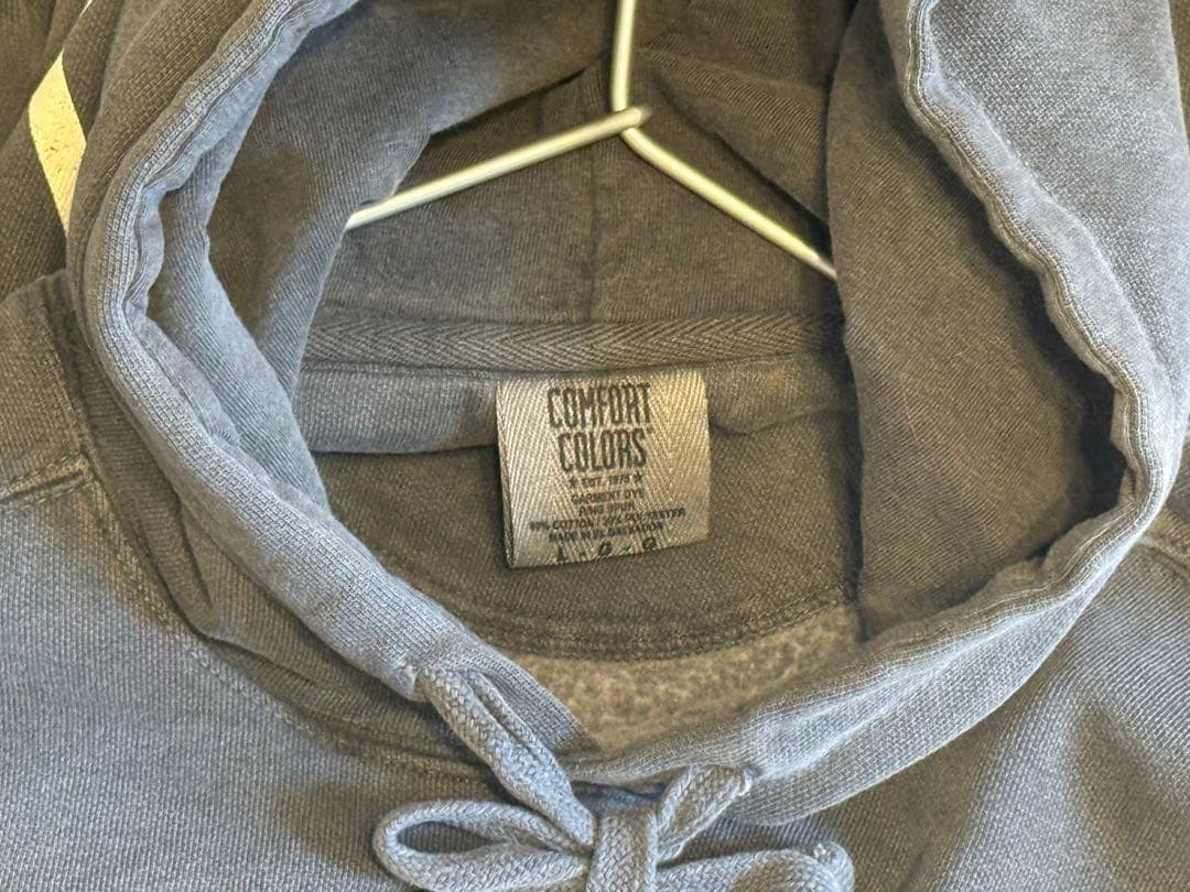 MIDNIGHT PIZZA CLUB パーカー　炭黒　Lサイズ