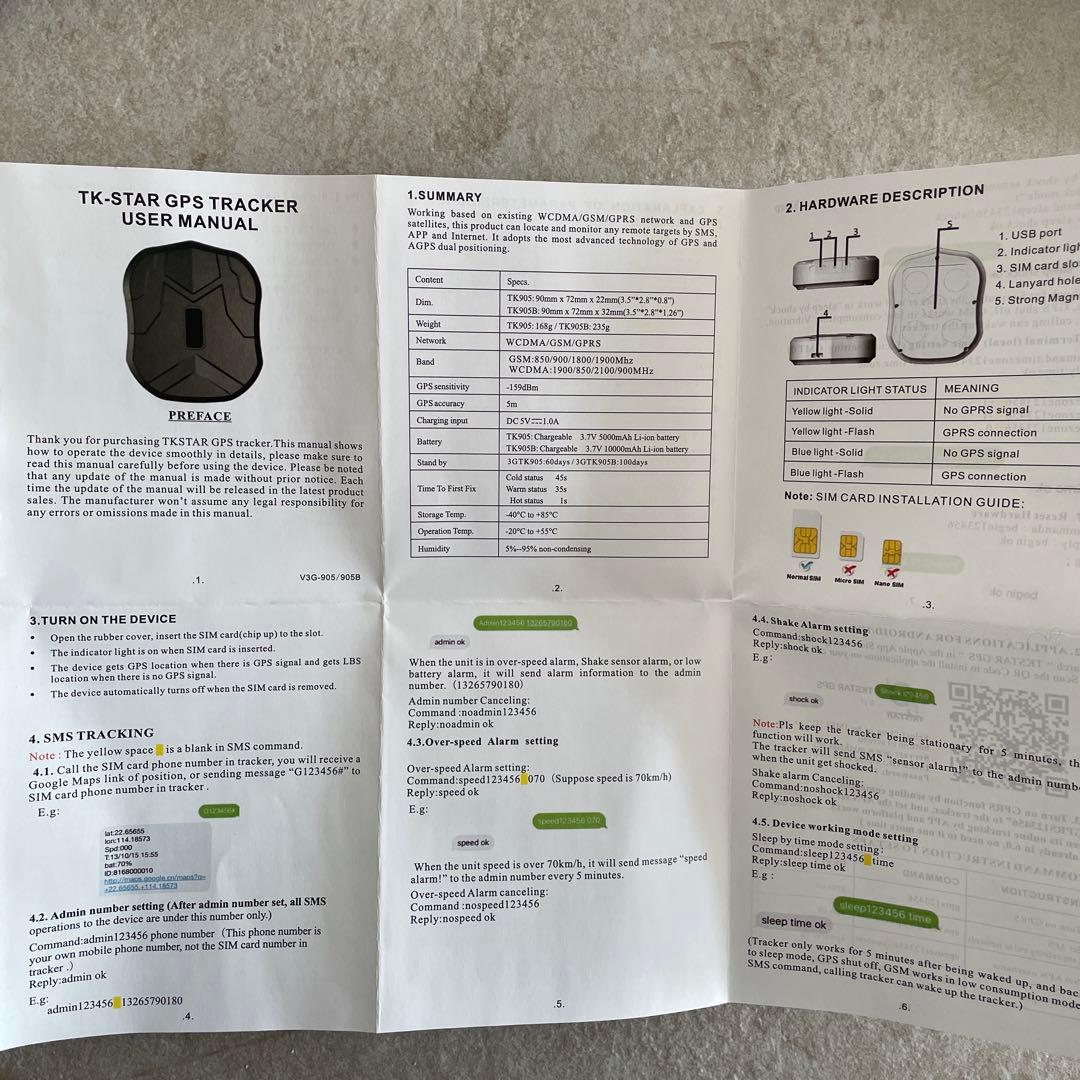 3G GPSトラッカー 車両用10000mAh 盗難防止