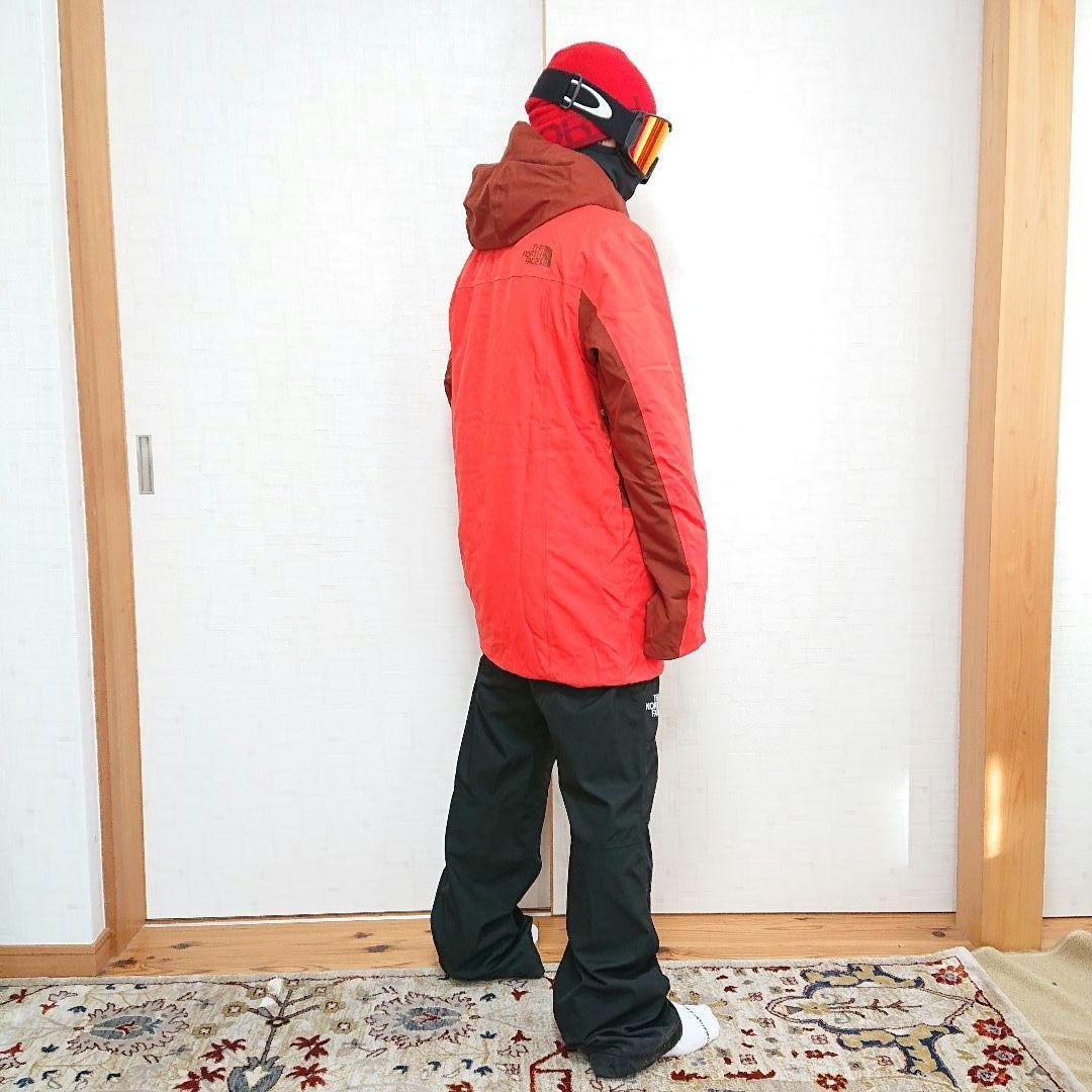 新品未使用THE NORTH FACEジャケット スキー、スノーボードウェアL赤