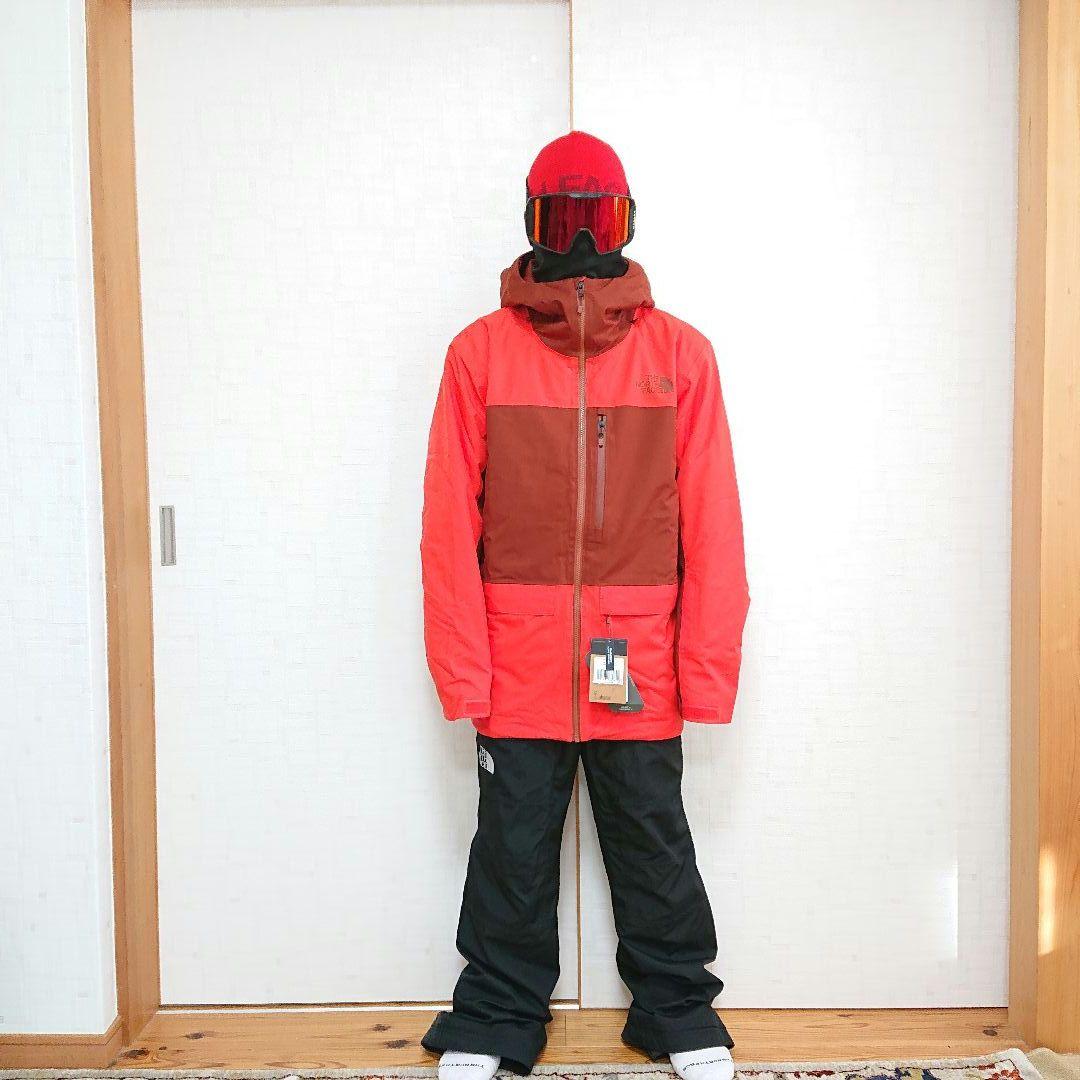 新品未使用THE NORTH FACEジャケット スキー、スノーボードウェアL赤