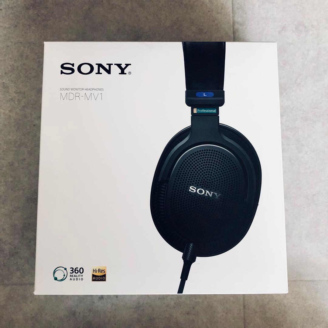 美品 SONY MDR-MV1 有線ヘッドホン 開放型 ブラック