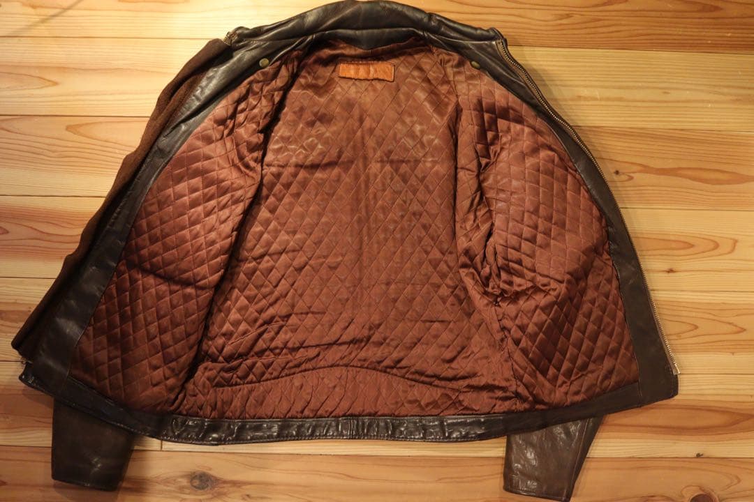 60s ホースハイド　ビンテージレザージャケット　rrl 山田蓮