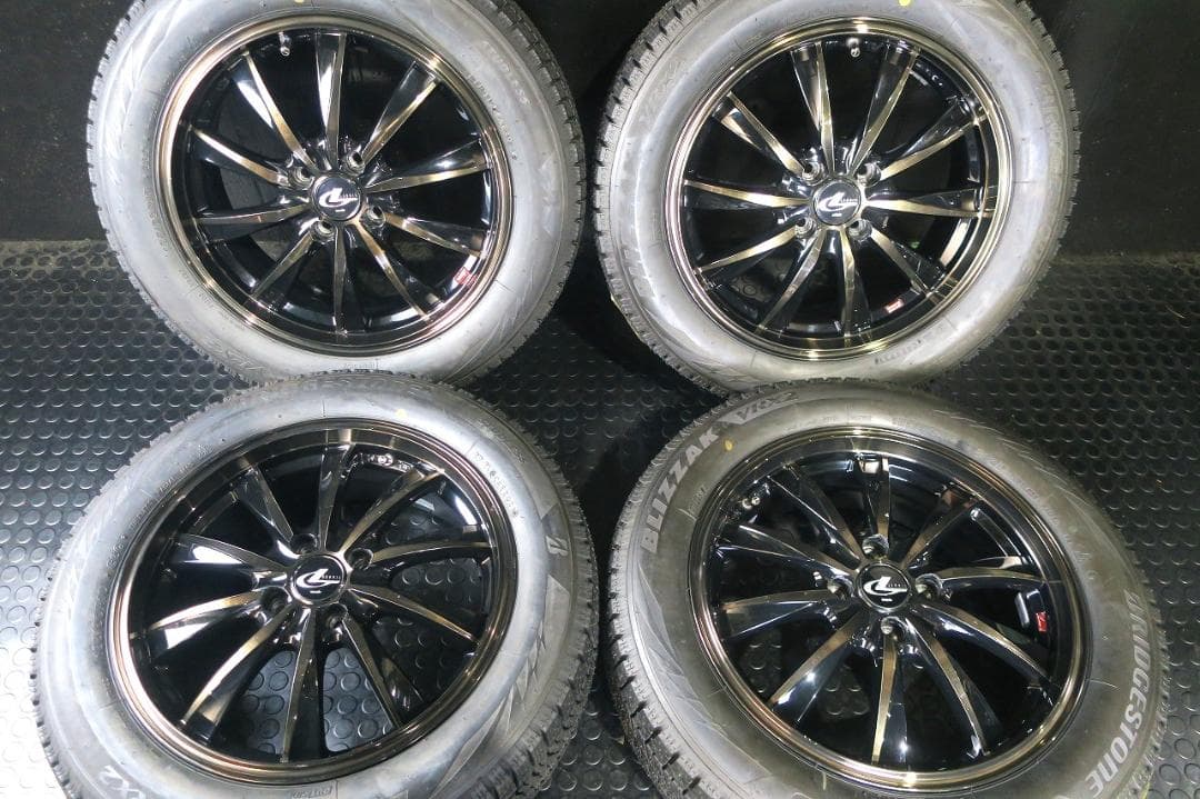 WEDS レオニス CX 新品スタッドレス BS 185/60R16 デミオ等