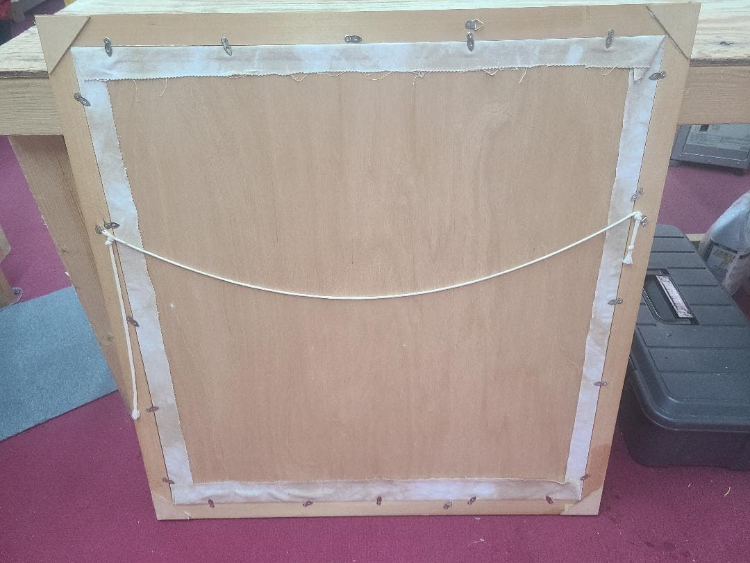 HAIDI LANGE ハイジ・ランゲ アート作品 90x90cm