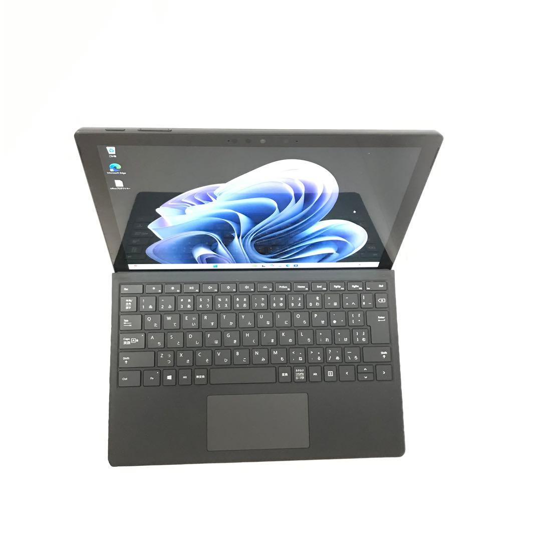 【準新品・ブラック】 Surface Pro7 8G/256G Office