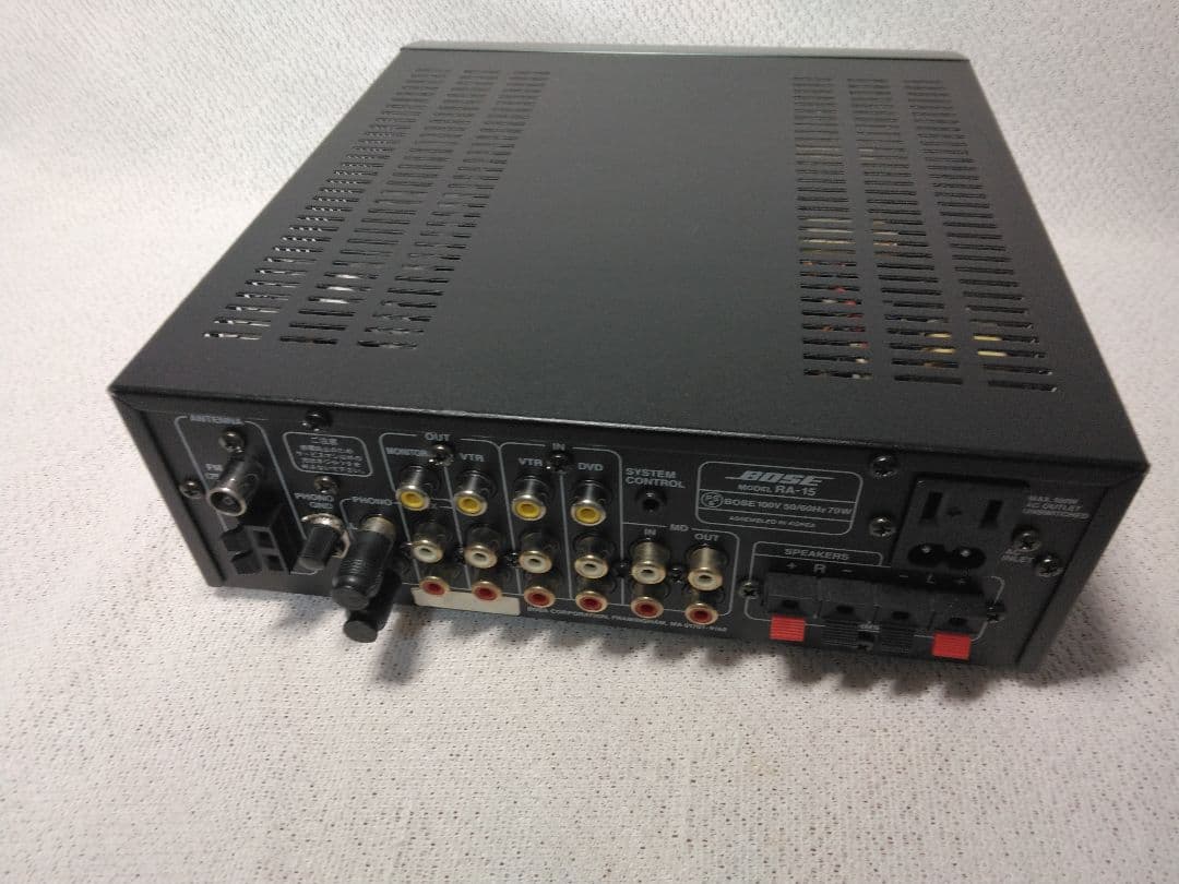 BOSE RA-15 プリメインアンプ　レシーバーアンプ　リモコン