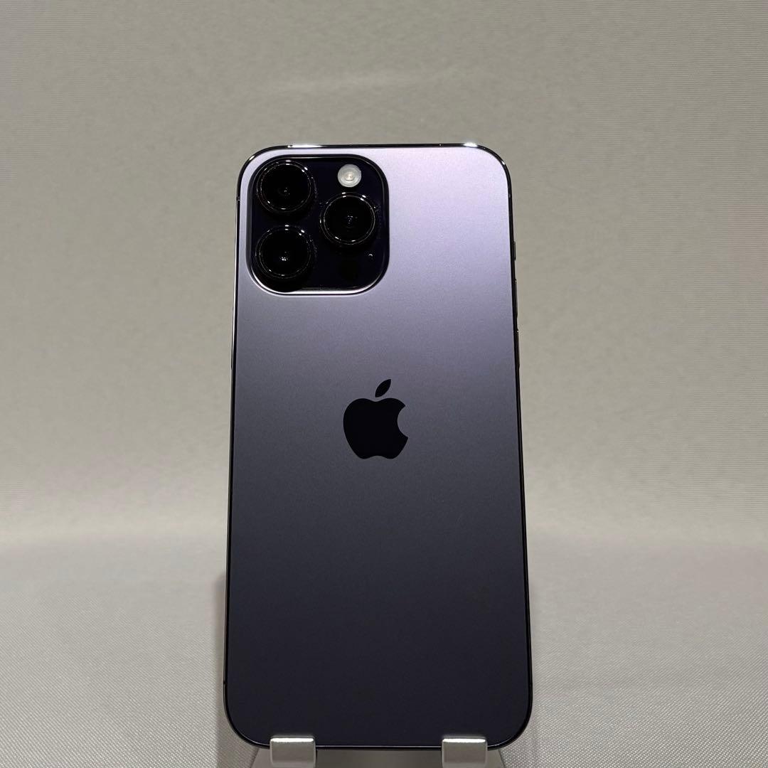 『極美品』iPhone 14 PRO MAX 128GB ディープパープル　本体
