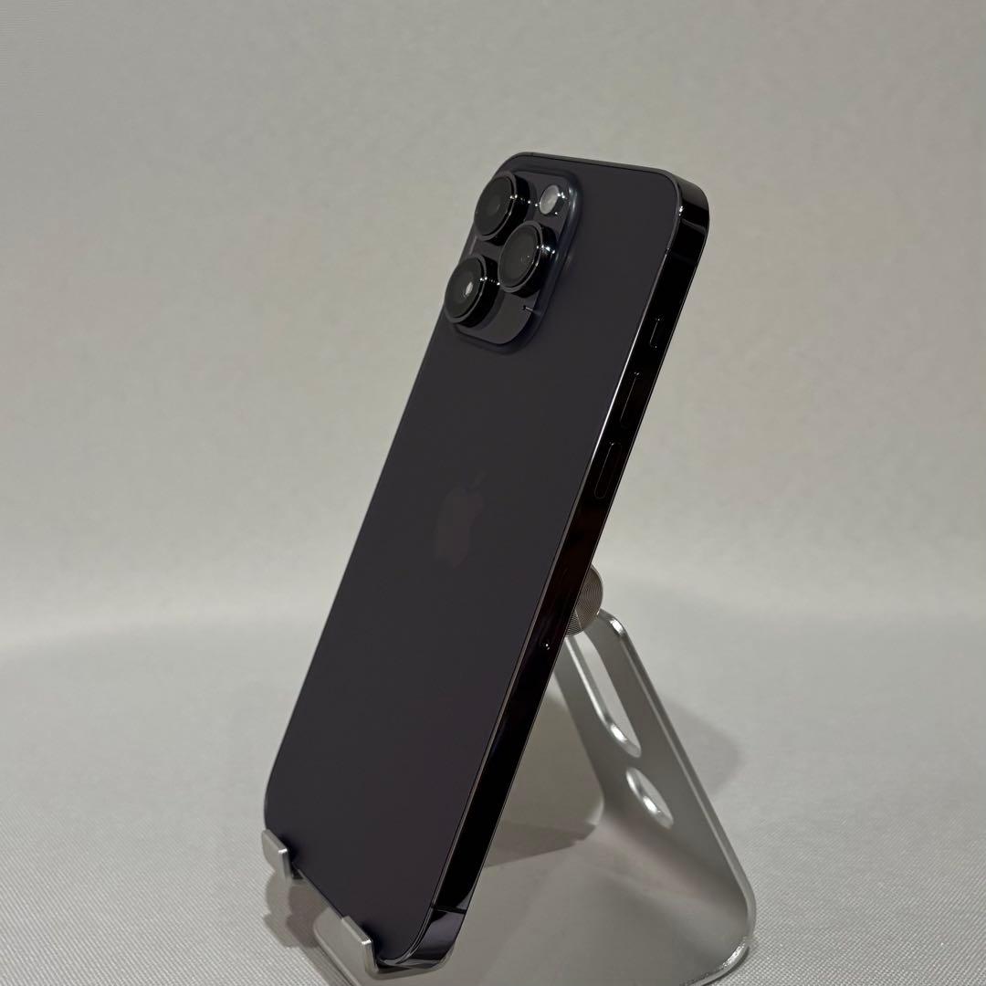 『極美品』iPhone 14 PRO MAX 128GB ディープパープル　本体