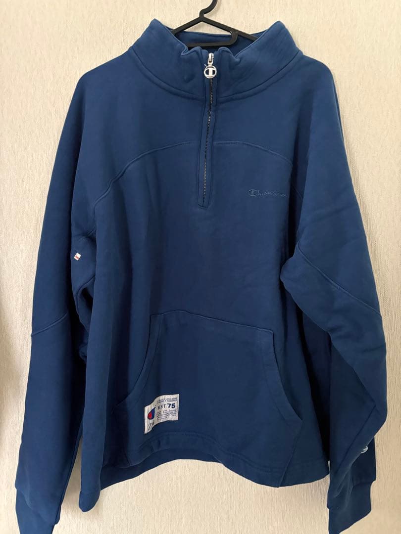 CHAMPION X ZARA ジッパーネック スウェットシャツ