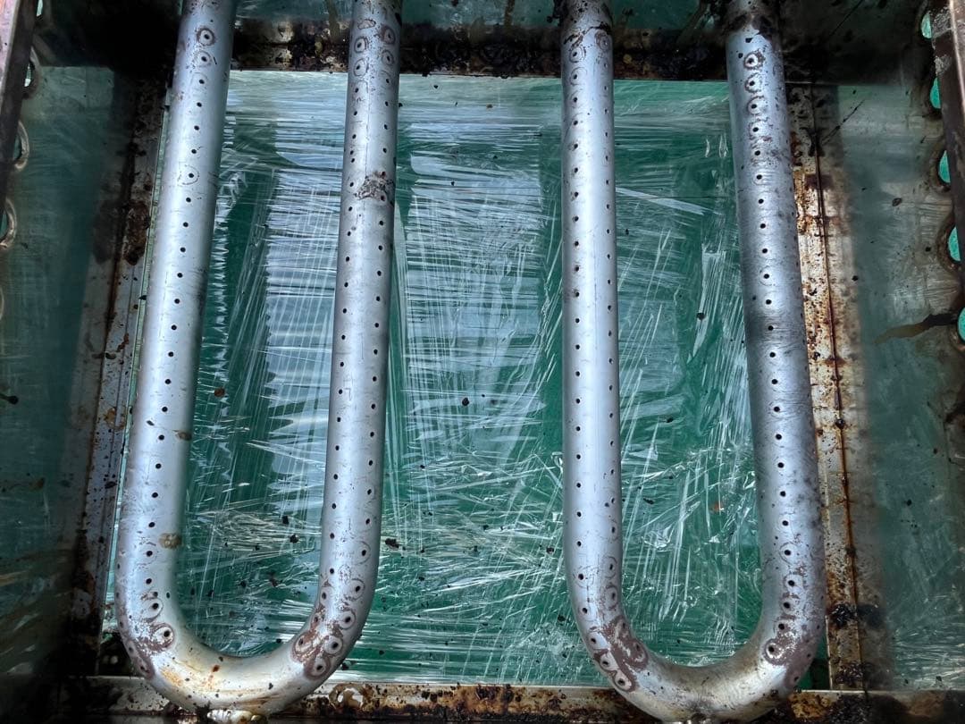 銅板　4枚 たこ焼き台 銅板 28穴×4 112穴