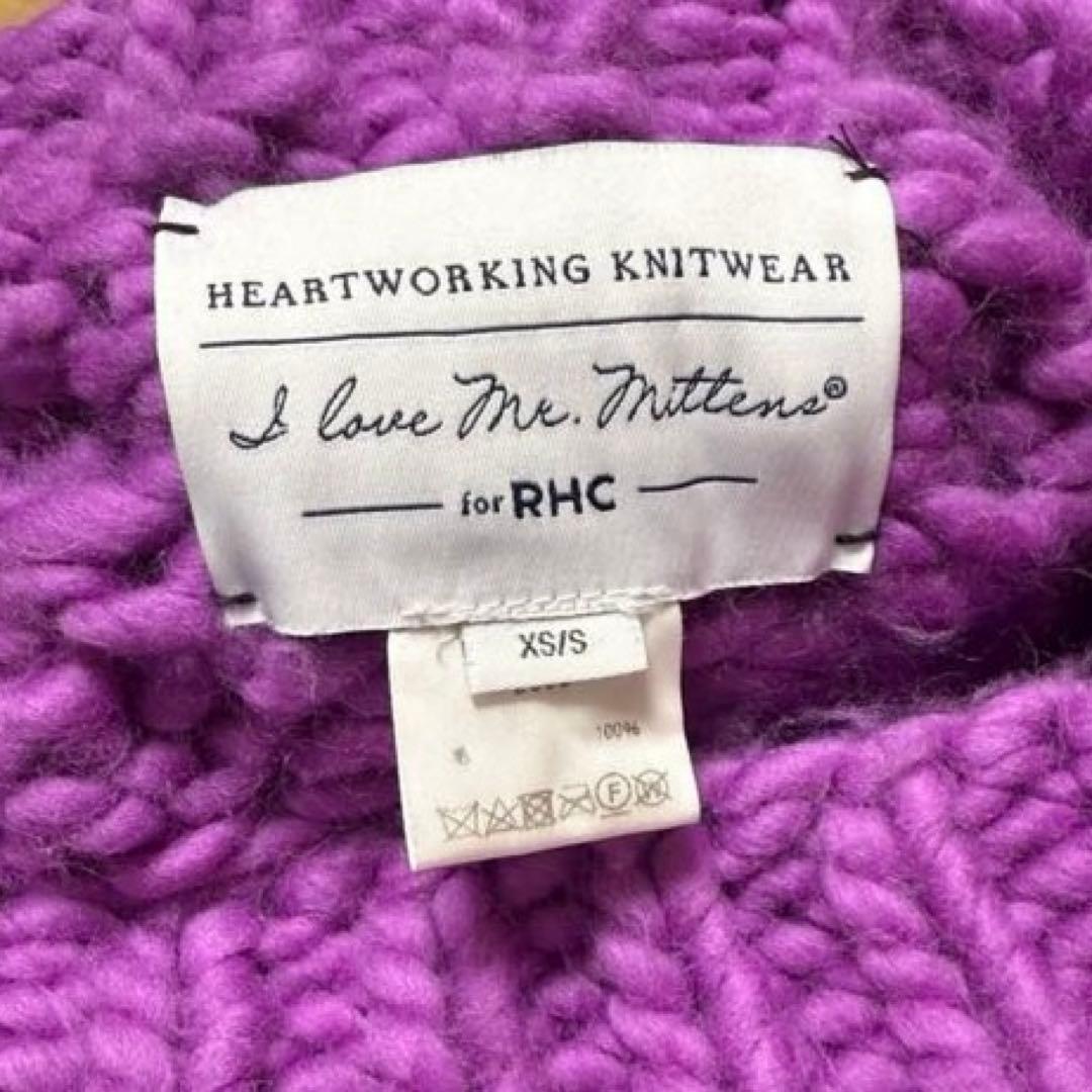 ロンハーマン アイラブミスターミトンズ別注 ローゲージハイネックニット