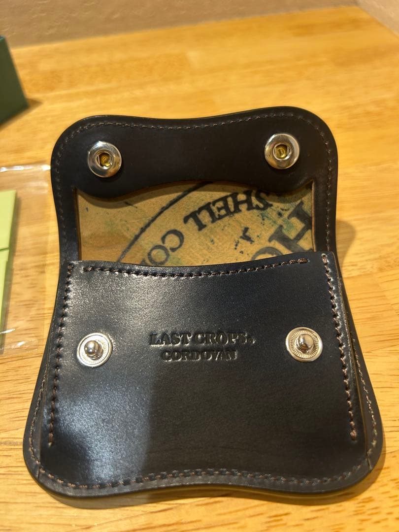 専用　新品LASTCROPS LCTONGUEフルシェルコードバン　スタンプ付