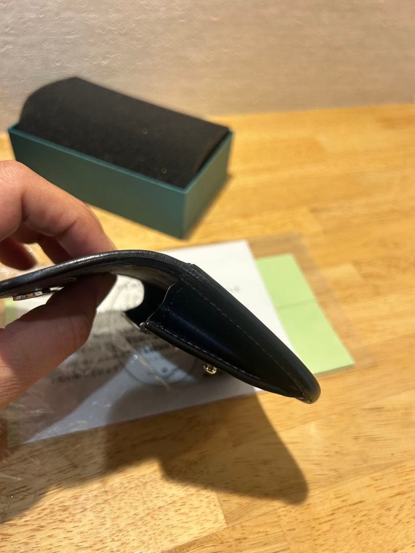 専用　新品LASTCROPS LCTONGUEフルシェルコードバン　スタンプ付